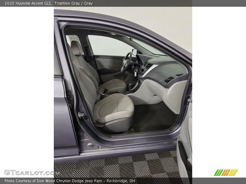 Triathlon Gray / Gray 2015 Hyundai Accent GLS