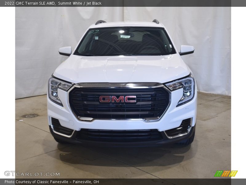 Summit White / Jet Black 2022 GMC Terrain SLE AWD