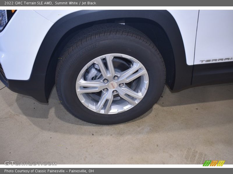 Summit White / Jet Black 2022 GMC Terrain SLE AWD