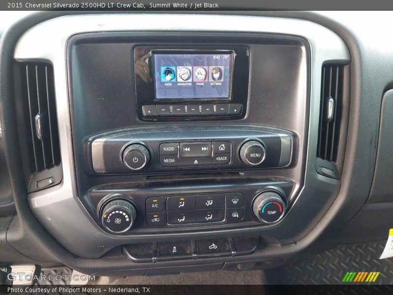 Controls of 2015 Silverado 2500HD LT Crew Cab