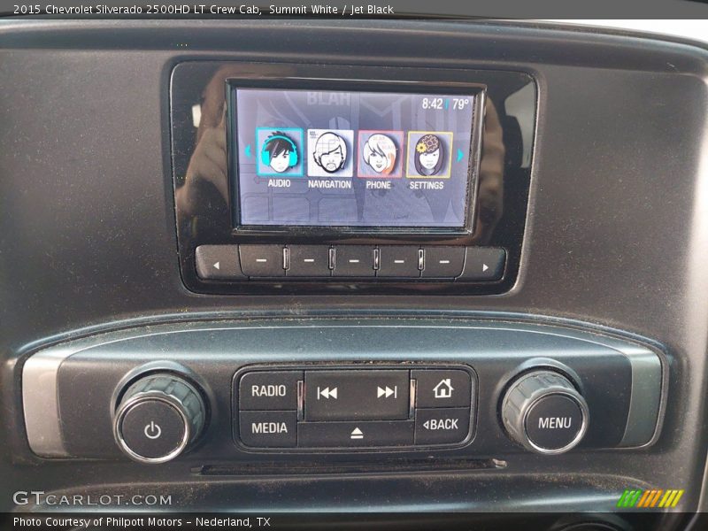 Controls of 2015 Silverado 2500HD LT Crew Cab