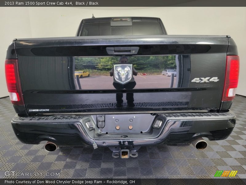 Black / Black 2013 Ram 1500 Sport Crew Cab 4x4