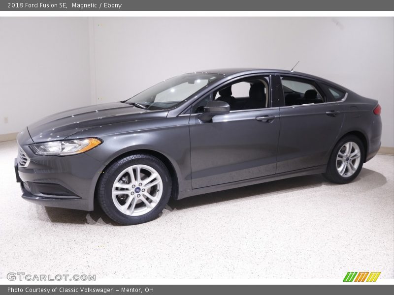 Magnetic / Ebony 2018 Ford Fusion SE