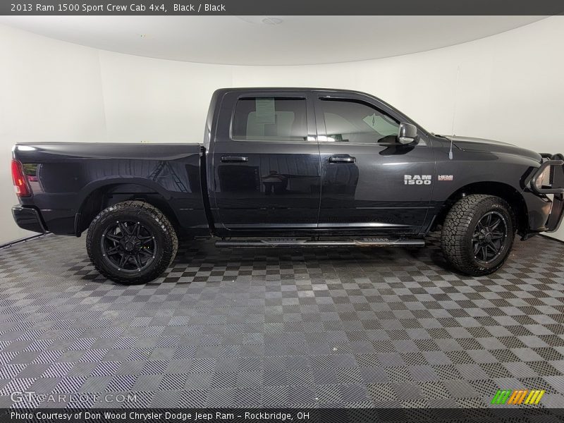 Black / Black 2013 Ram 1500 Sport Crew Cab 4x4