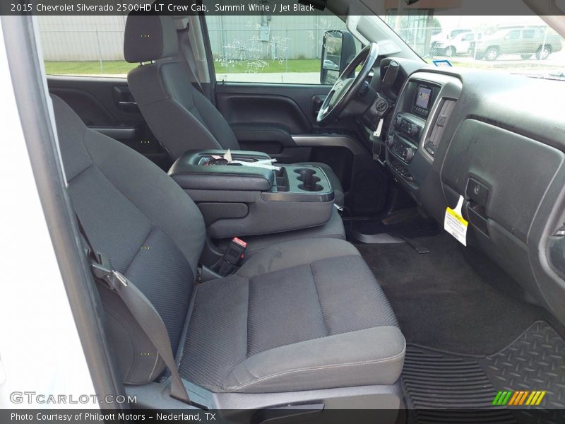 Summit White / Jet Black 2015 Chevrolet Silverado 2500HD LT Crew Cab