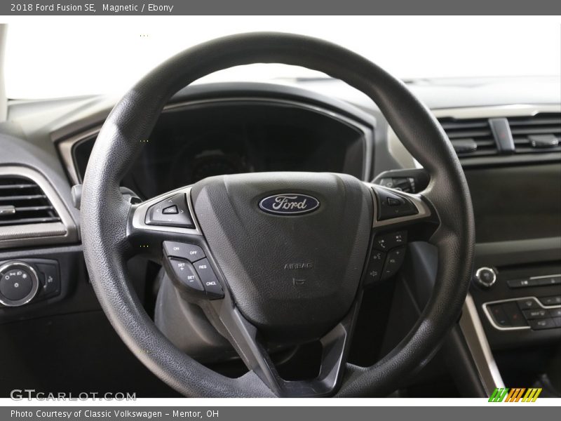 Magnetic / Ebony 2018 Ford Fusion SE