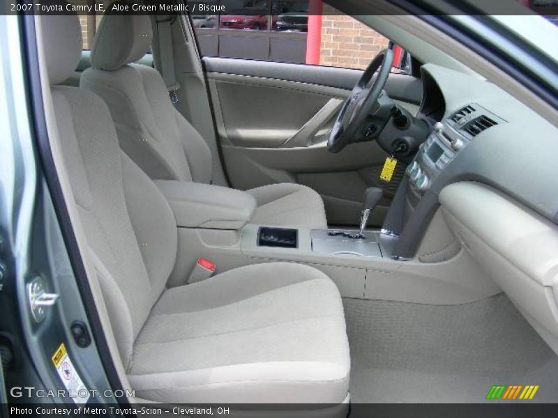 Aloe Green Metallic / Bisque 2007 Toyota Camry LE