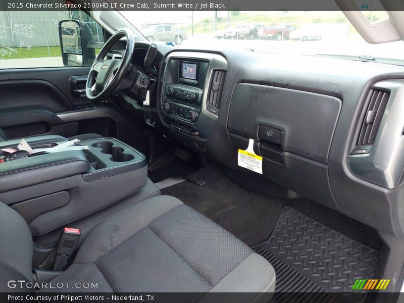Summit White / Jet Black 2015 Chevrolet Silverado 2500HD LT Crew Cab