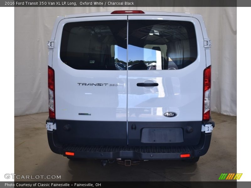 Oxford White / Charcoal Black 2016 Ford Transit 350 Van XL LR Long