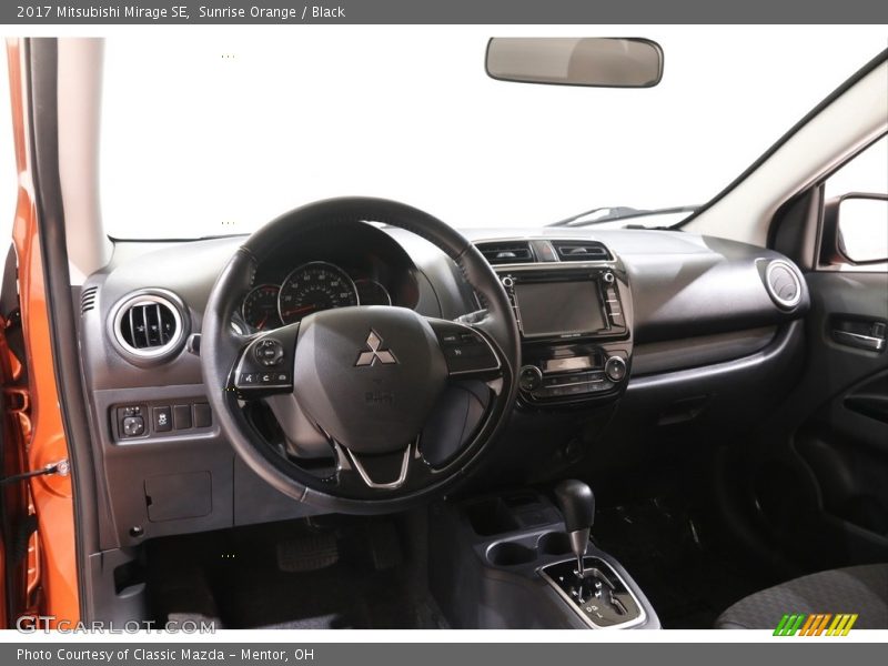 Dashboard of 2017 Mirage SE