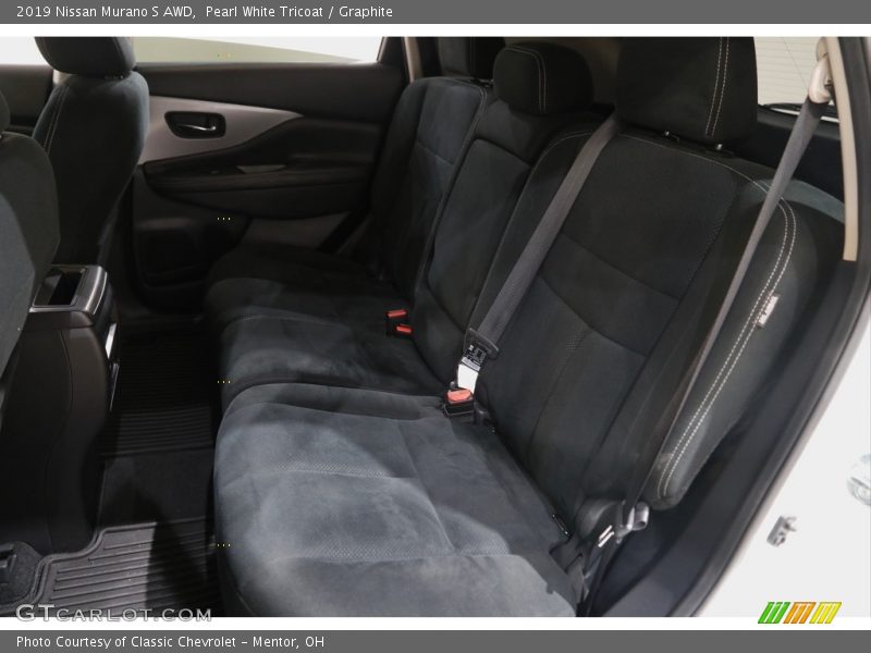 Pearl White Tricoat / Graphite 2019 Nissan Murano S AWD