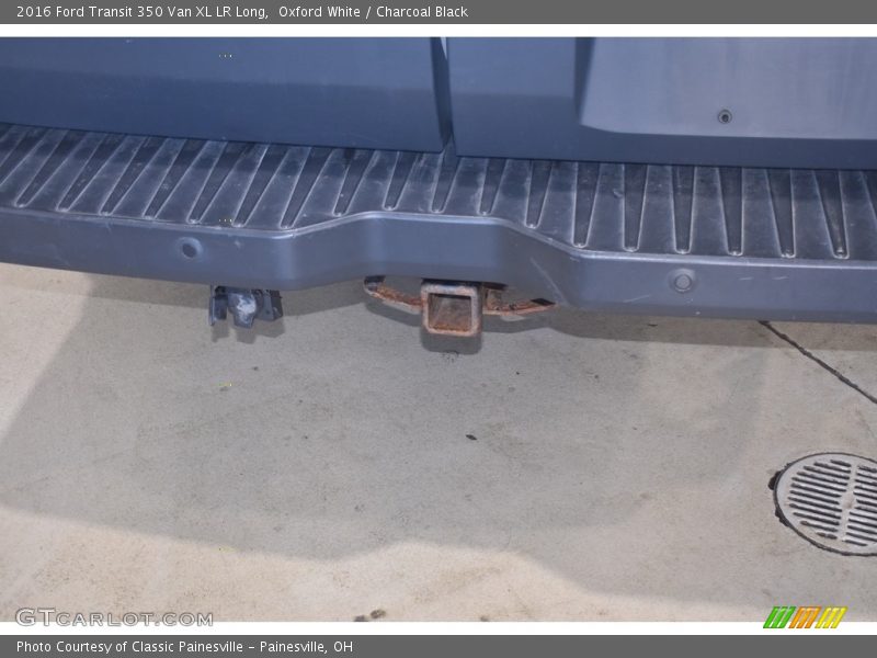 Oxford White / Charcoal Black 2016 Ford Transit 350 Van XL LR Long