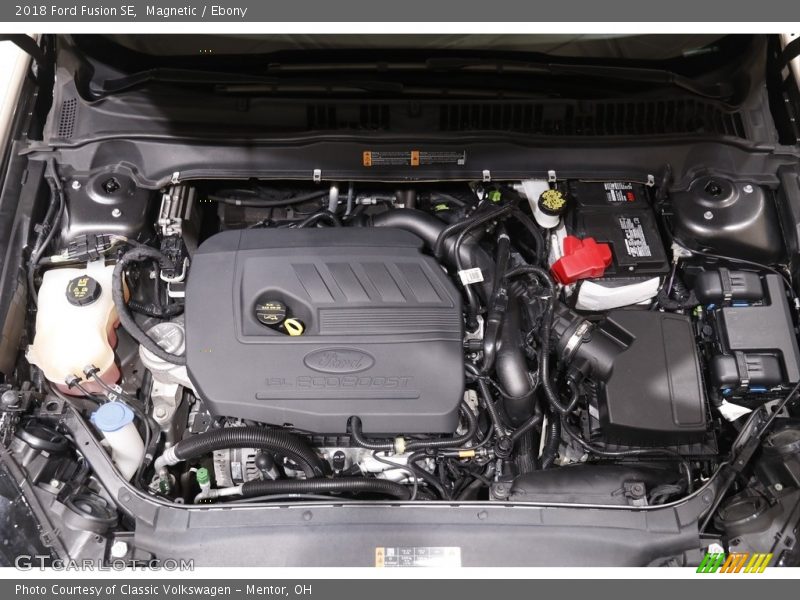 Magnetic / Ebony 2018 Ford Fusion SE