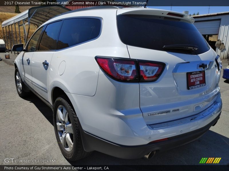 Summit White / Dark Titanium/Light Titanium 2017 Chevrolet Traverse Premier AWD