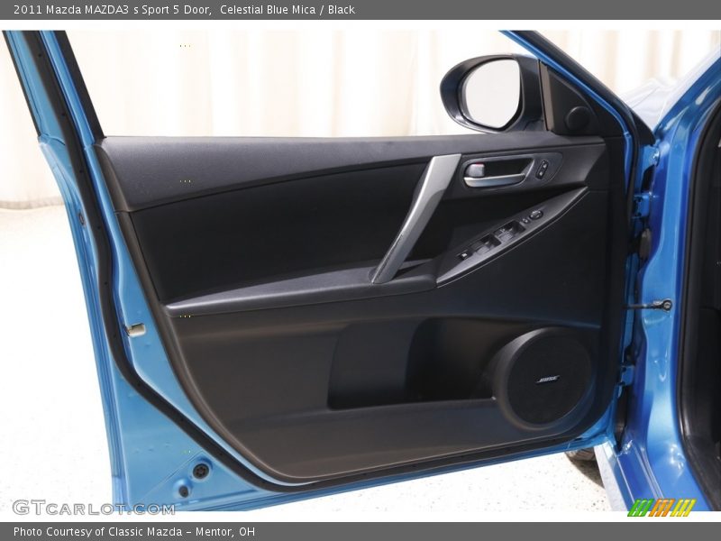 Celestial Blue Mica / Black 2011 Mazda MAZDA3 s Sport 5 Door
