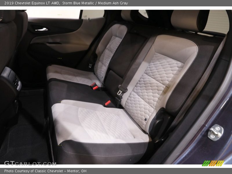 Storm Blue Metallic / Medium Ash Gray 2019 Chevrolet Equinox LT AWD