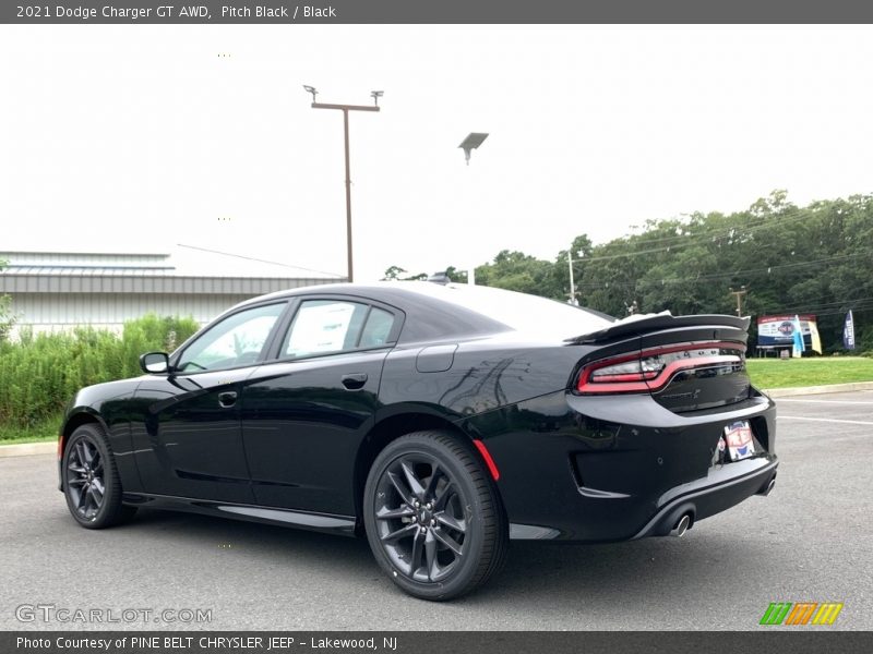 Pitch Black / Black 2021 Dodge Charger GT AWD