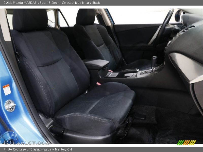 Celestial Blue Mica / Black 2011 Mazda MAZDA3 s Sport 5 Door