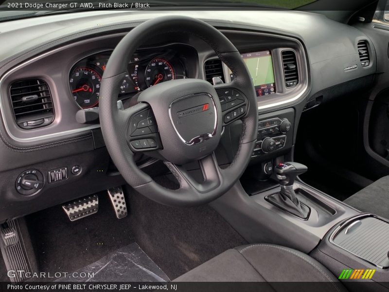 Pitch Black / Black 2021 Dodge Charger GT AWD