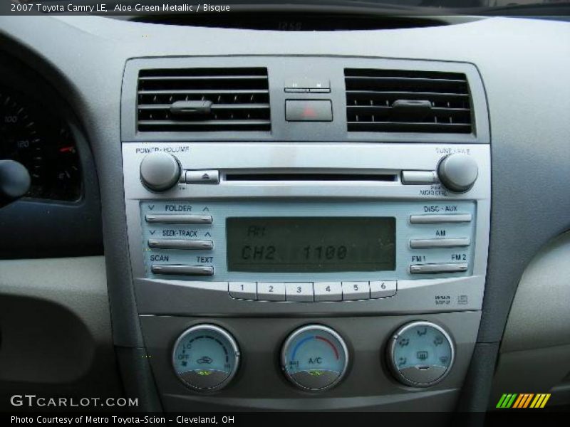 Aloe Green Metallic / Bisque 2007 Toyota Camry LE