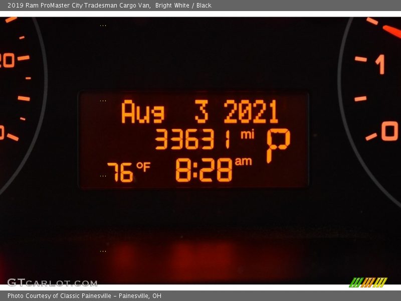 Bright White / Black 2019 Ram ProMaster City Tradesman Cargo Van