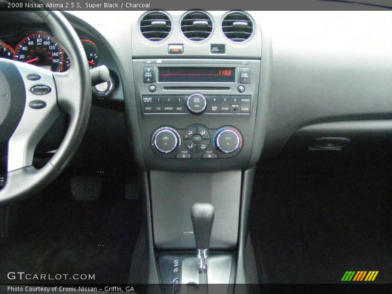 Super Black / Charcoal 2008 Nissan Altima 2.5 S