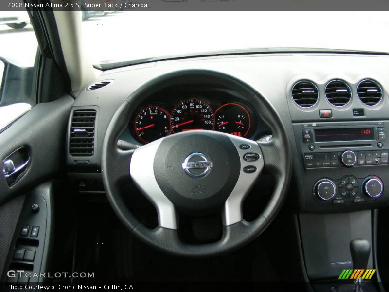 Super Black / Charcoal 2008 Nissan Altima 2.5 S