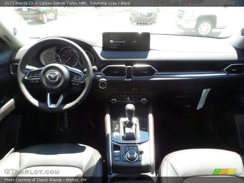 Polymetal Gray / Black 2021 Mazda CX-5 Carbon Edition Turbo AWD