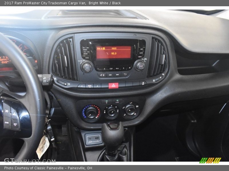 Bright White / Black 2017 Ram ProMaster City Tradesman Cargo Van