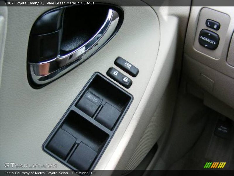 Aloe Green Metallic / Bisque 2007 Toyota Camry LE