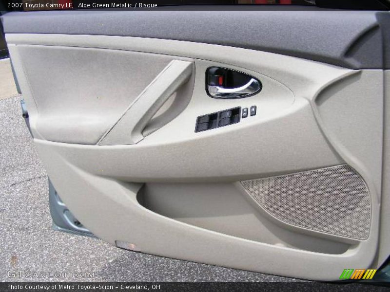 Aloe Green Metallic / Bisque 2007 Toyota Camry LE