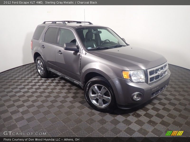 Sterling Gray Metallic / Charcoal Black 2012 Ford Escape XLT 4WD