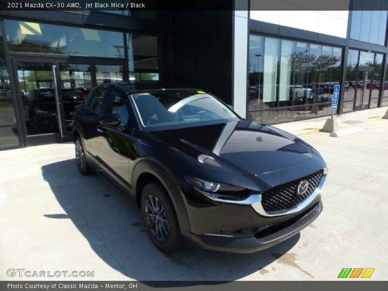 Jet Black Mica / Black 2021 Mazda CX-30 AWD