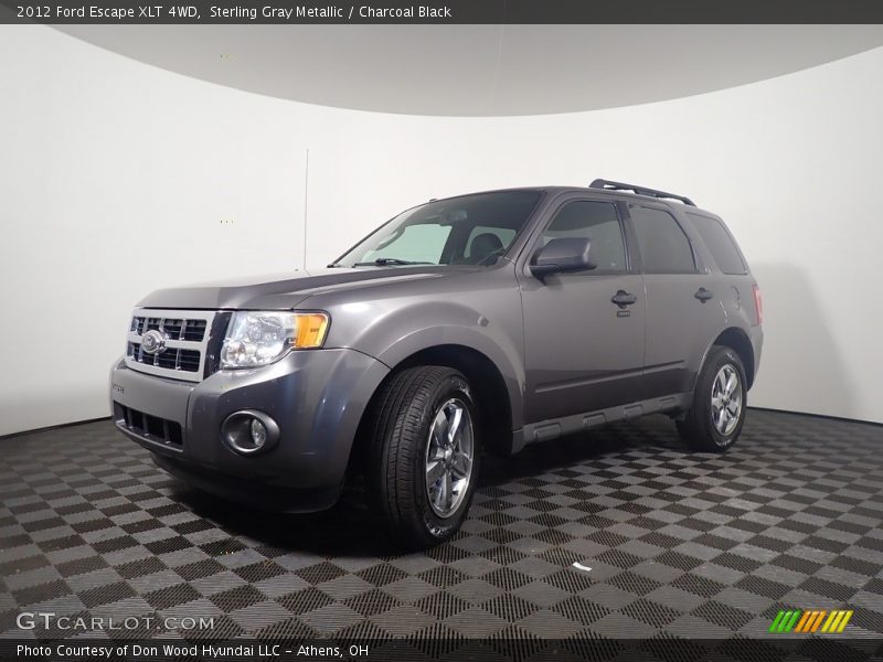 Sterling Gray Metallic / Charcoal Black 2012 Ford Escape XLT 4WD
