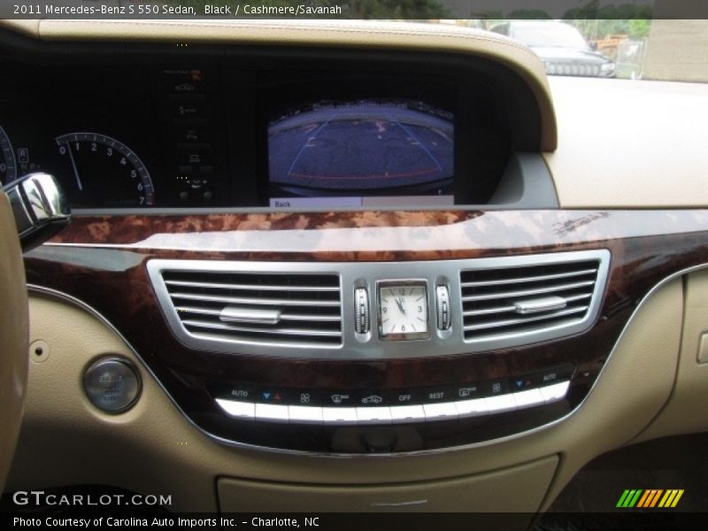 Black / Cashmere/Savanah 2011 Mercedes-Benz S 550 Sedan