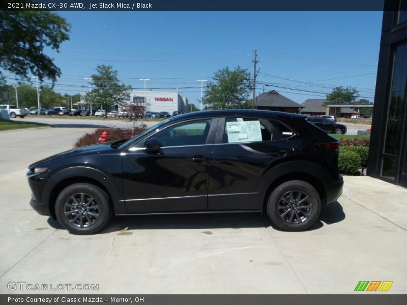 Jet Black Mica / Black 2021 Mazda CX-30 AWD