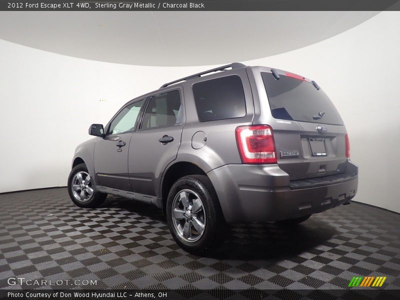 Sterling Gray Metallic / Charcoal Black 2012 Ford Escape XLT 4WD
