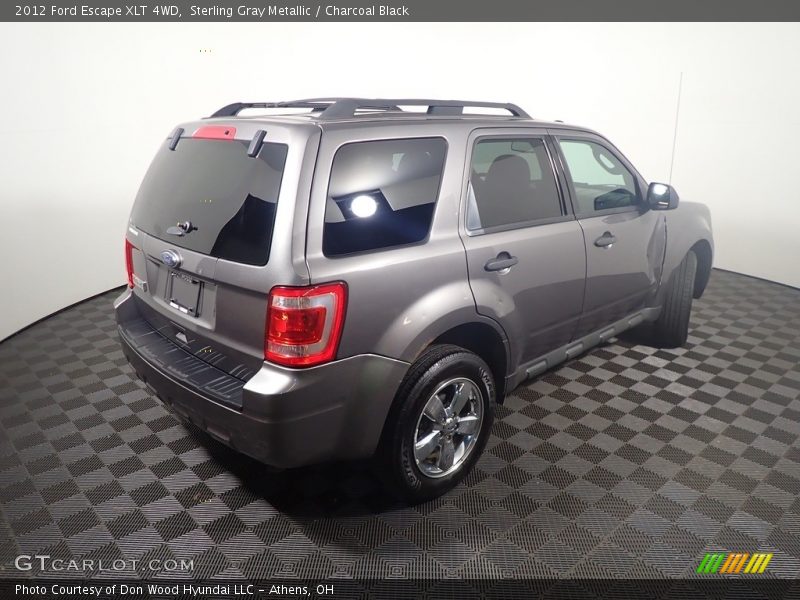 Sterling Gray Metallic / Charcoal Black 2012 Ford Escape XLT 4WD