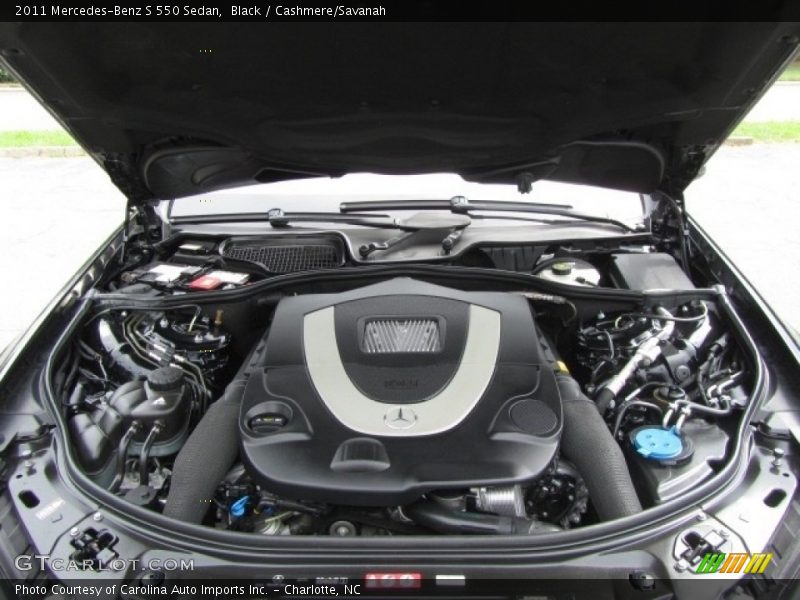Black / Cashmere/Savanah 2011 Mercedes-Benz S 550 Sedan
