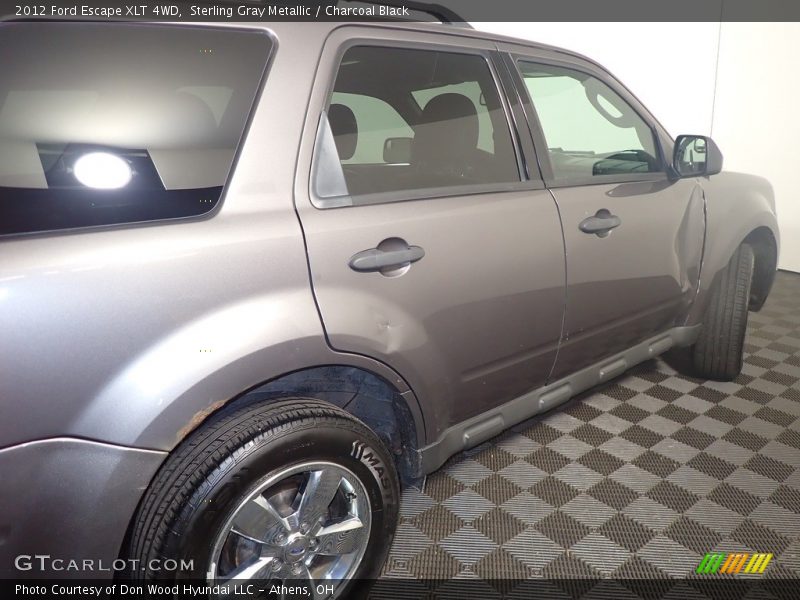 Sterling Gray Metallic / Charcoal Black 2012 Ford Escape XLT 4WD