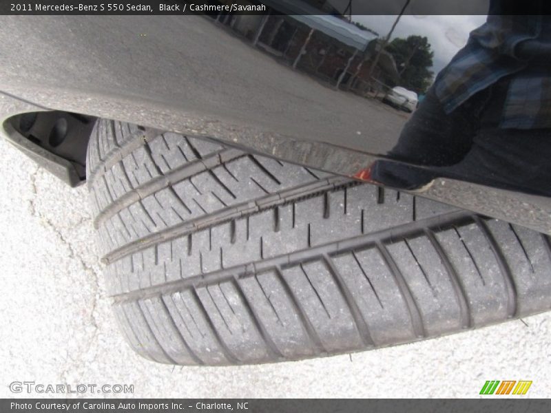 Black / Cashmere/Savanah 2011 Mercedes-Benz S 550 Sedan