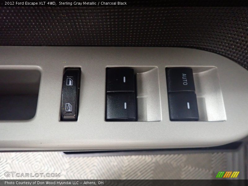 Sterling Gray Metallic / Charcoal Black 2012 Ford Escape XLT 4WD