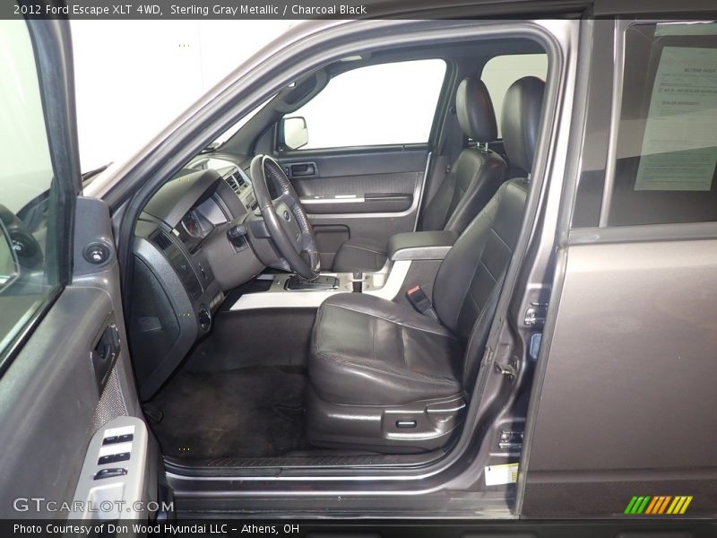 Sterling Gray Metallic / Charcoal Black 2012 Ford Escape XLT 4WD