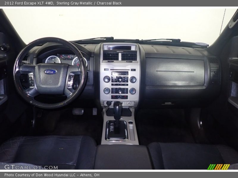 Sterling Gray Metallic / Charcoal Black 2012 Ford Escape XLT 4WD