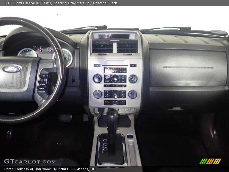 Sterling Gray Metallic / Charcoal Black 2012 Ford Escape XLT 4WD