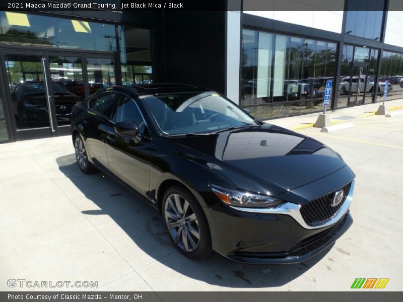 Jet Black Mica / Black 2021 Mazda Mazda6 Grand Touring