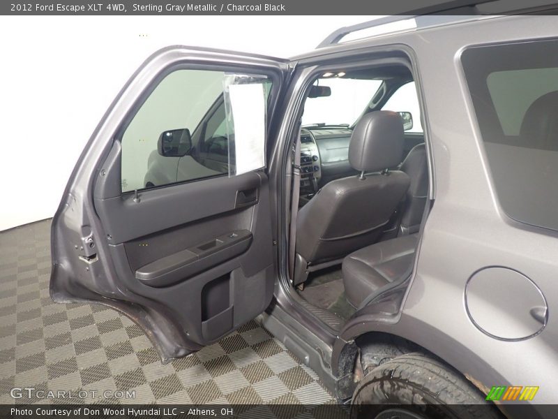 Sterling Gray Metallic / Charcoal Black 2012 Ford Escape XLT 4WD