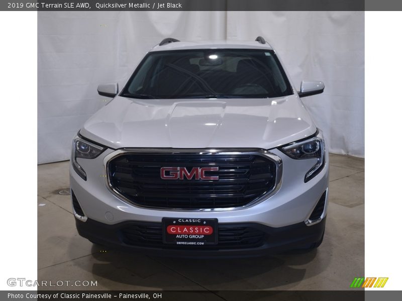 Quicksilver Metallic / Jet Black 2019 GMC Terrain SLE AWD