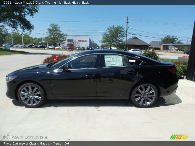 Jet Black Mica / Black 2021 Mazda Mazda6 Grand Touring