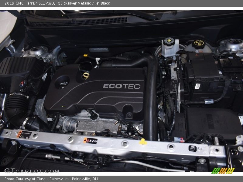 Quicksilver Metallic / Jet Black 2019 GMC Terrain SLE AWD